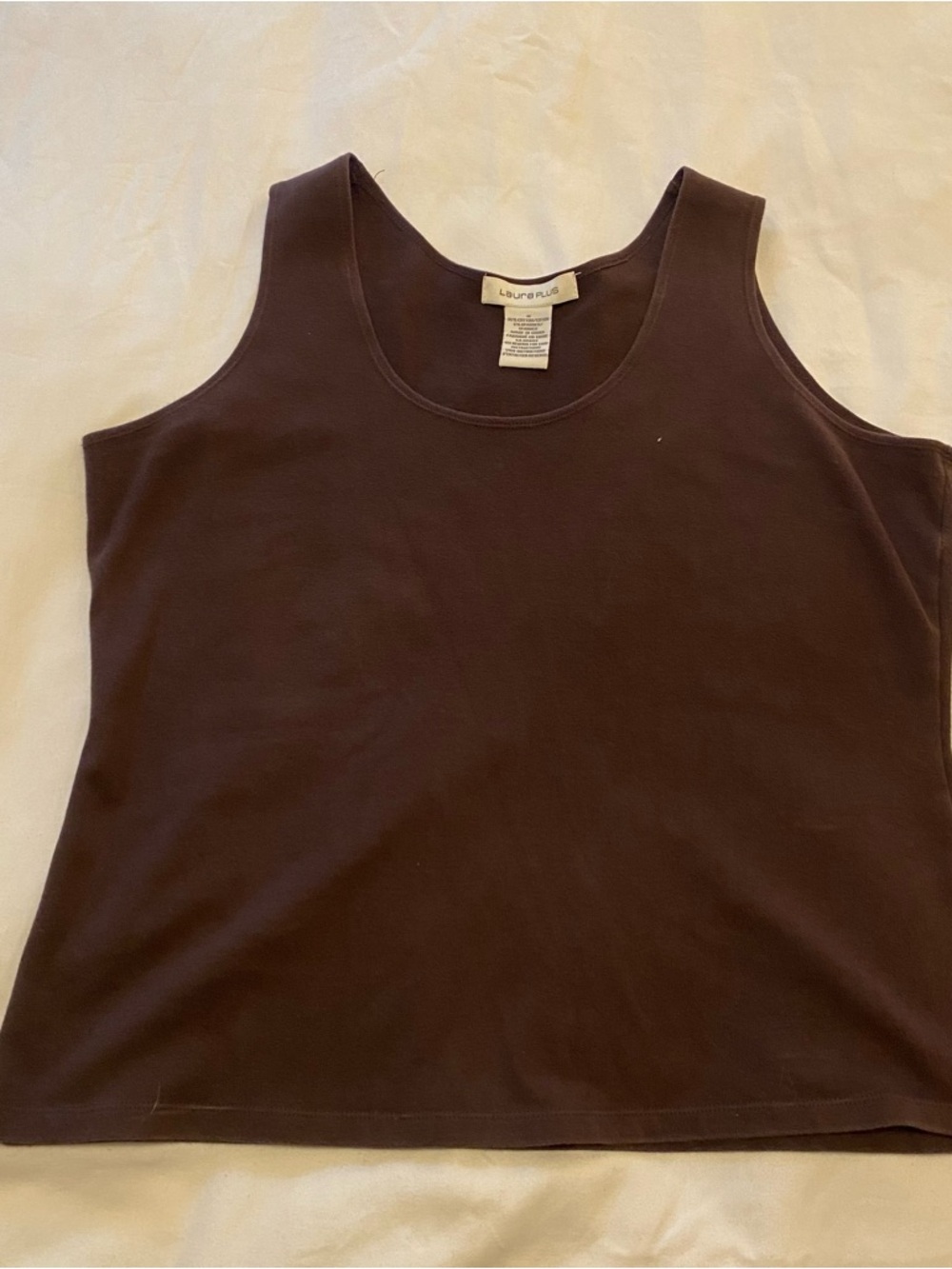 Women's Chocolate Brown Tank Top
